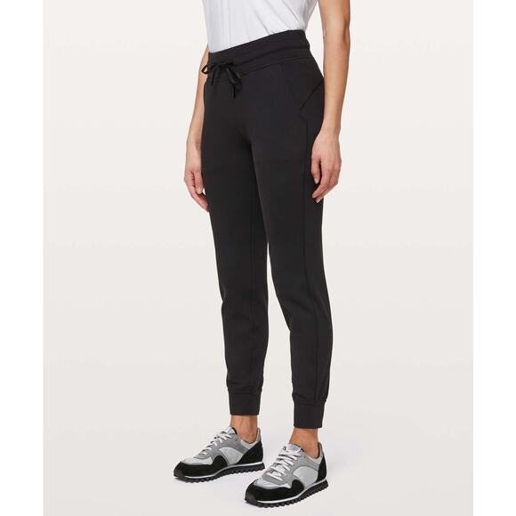 Lululemon Black Ready to Rulu Jogger Pants 29" - Size 2 - Picture 1 of 10